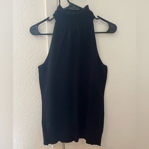 women’s sleeveless turtle neck